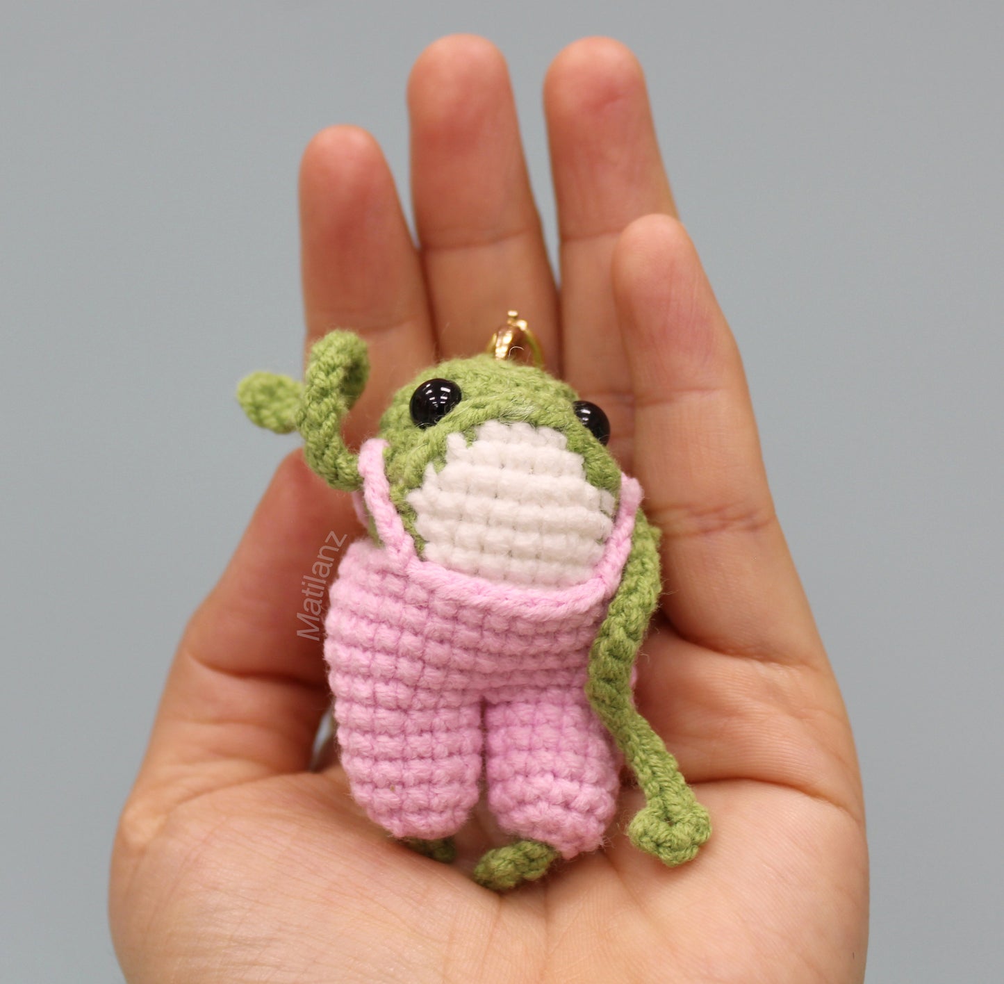 Crochet Keychain – Handmade Amigurumi Bag Charm | Matilanz