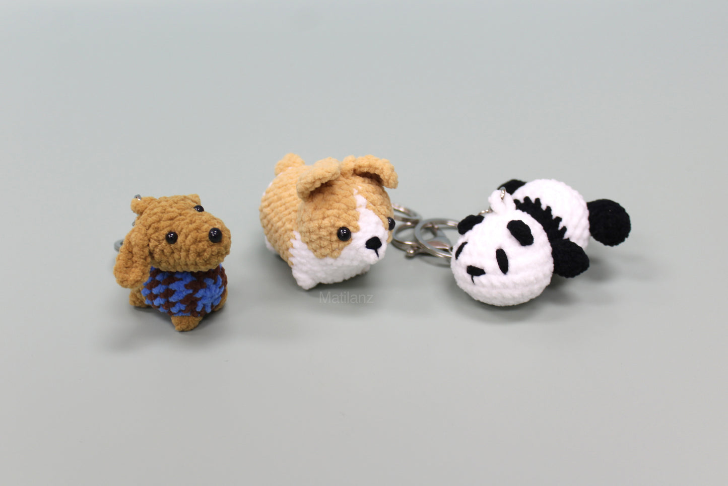 Crochet Keychain – Handmade Amigurumi Bag Charm | Matilanz