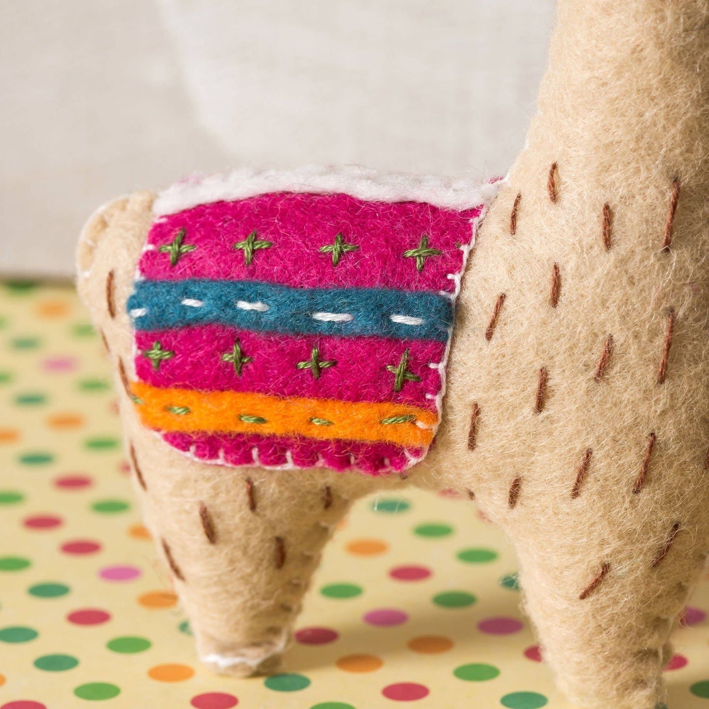 Felt Craft Kit – Make Your Own Colorful Llamas | Unique Gifts, Gifts for Her