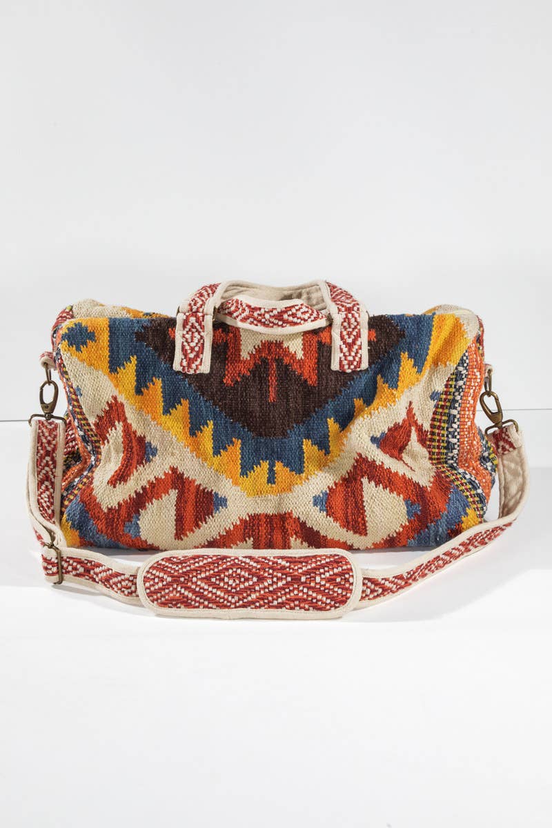 Handmade Neo Weekender Bag β Navajo Inspired