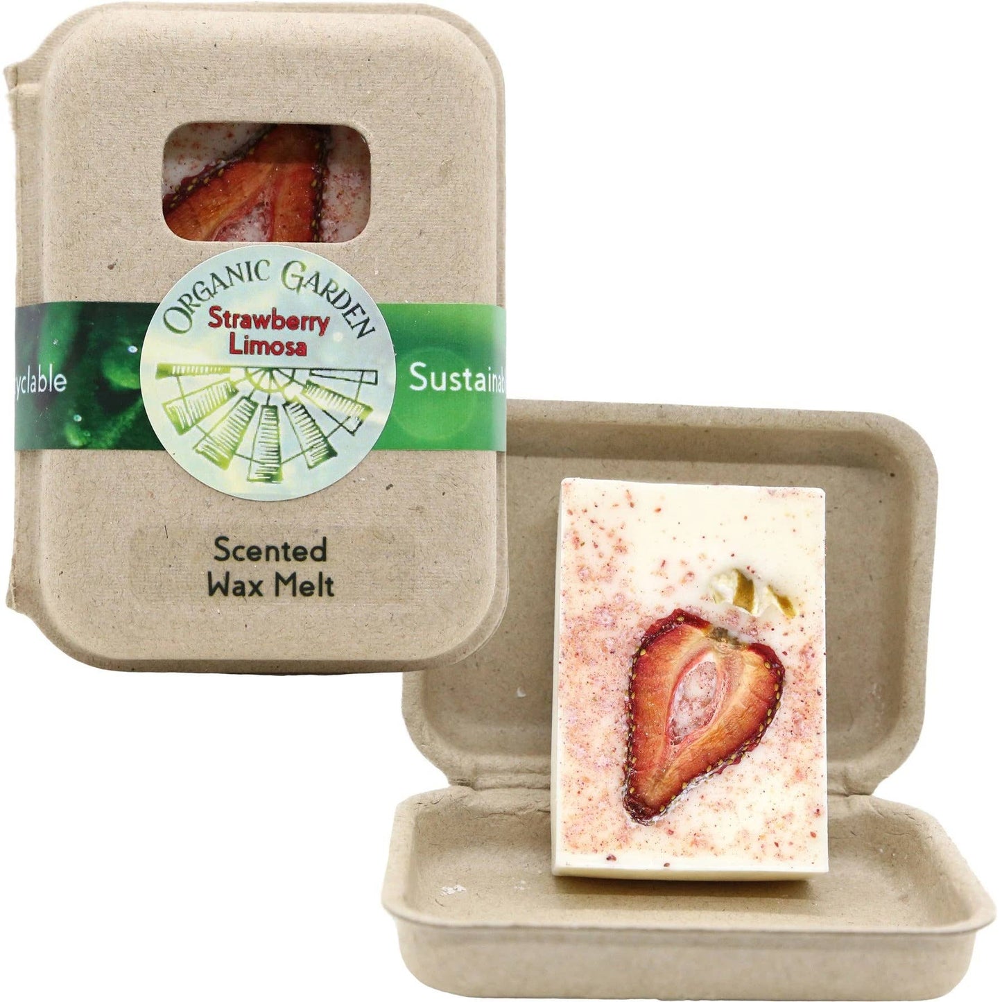 Soy Wax Melt Bar - Strawberry Limosa
