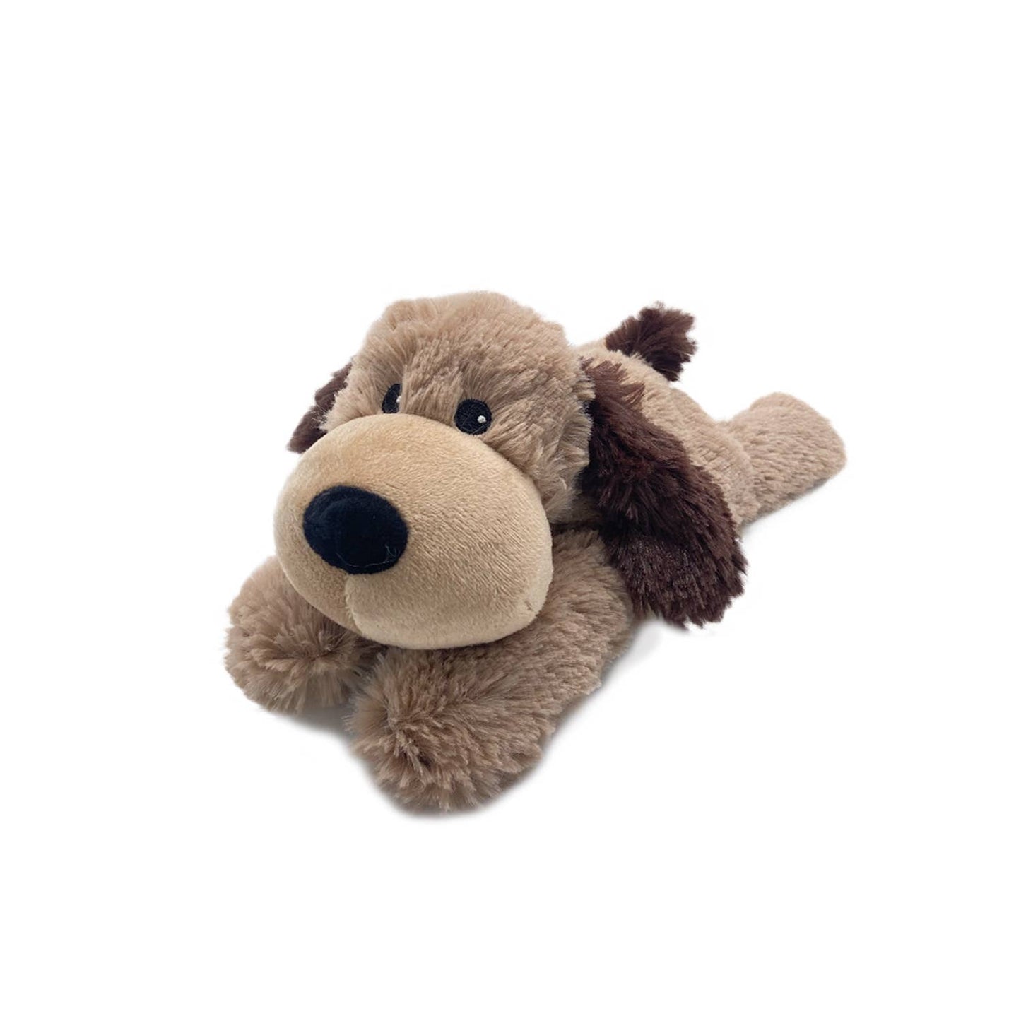 Plush brown dog with floppy ears and soft texture