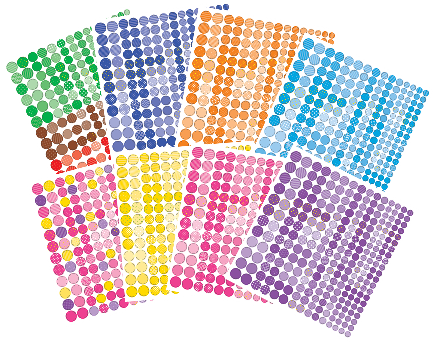 Color-By-Dots Sticker Book - Unicorns