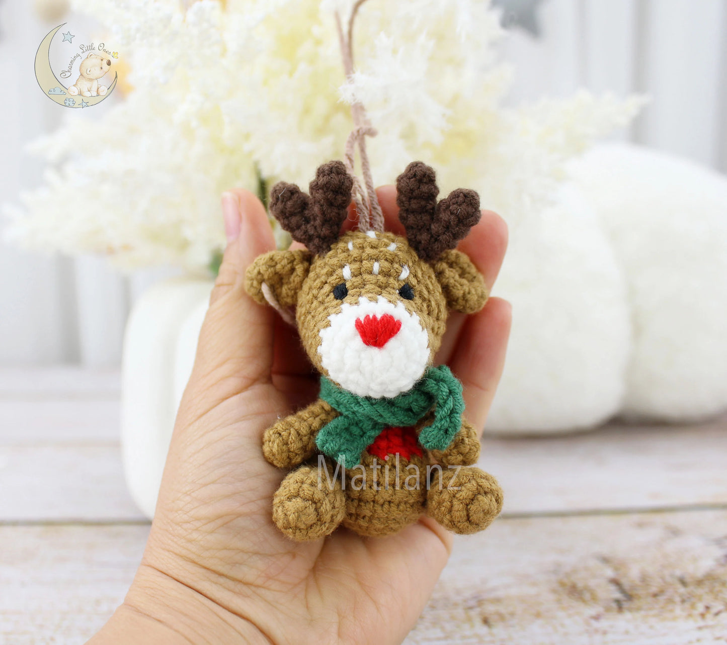 Reindeer Christmas Ornaments