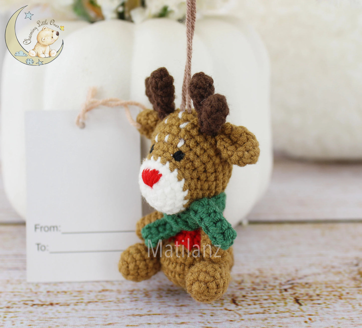 Reindeer Christmas Ornaments
