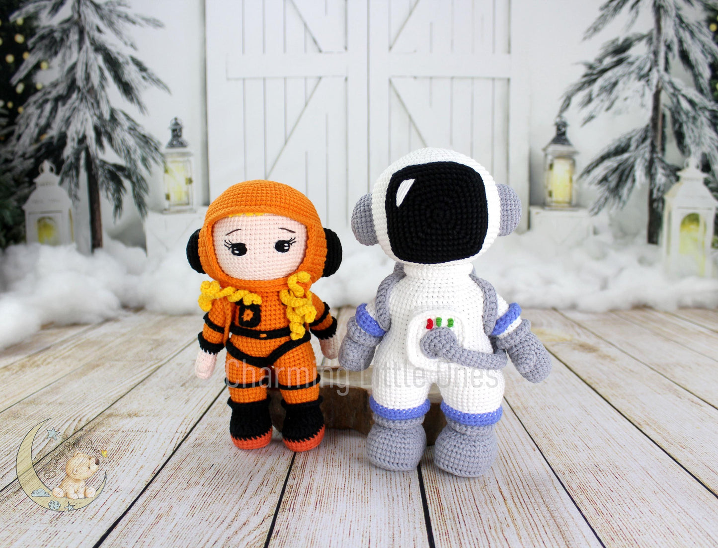Crochet Space Astronaut - Handmade 11-12"