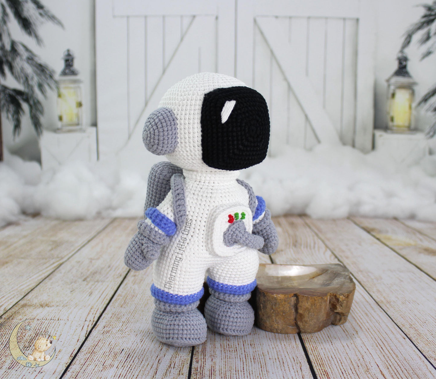 Crochet Space Astronaut - Handmade 11-12"