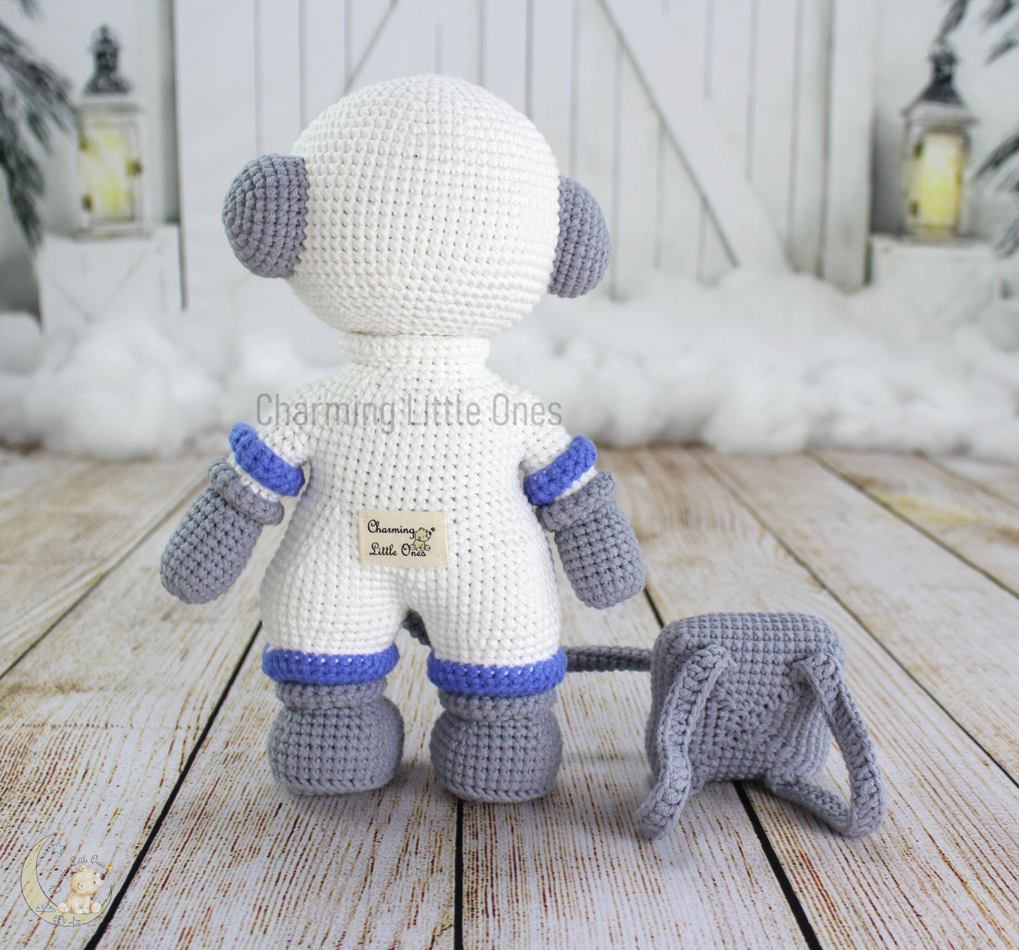 Crochet Space Astronaut - Handmade 11-12"