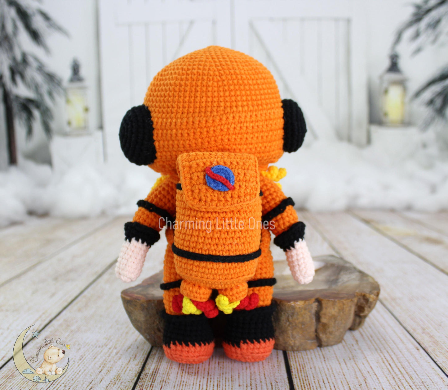 Crochet Space Astronaut - Handmade 11-12"