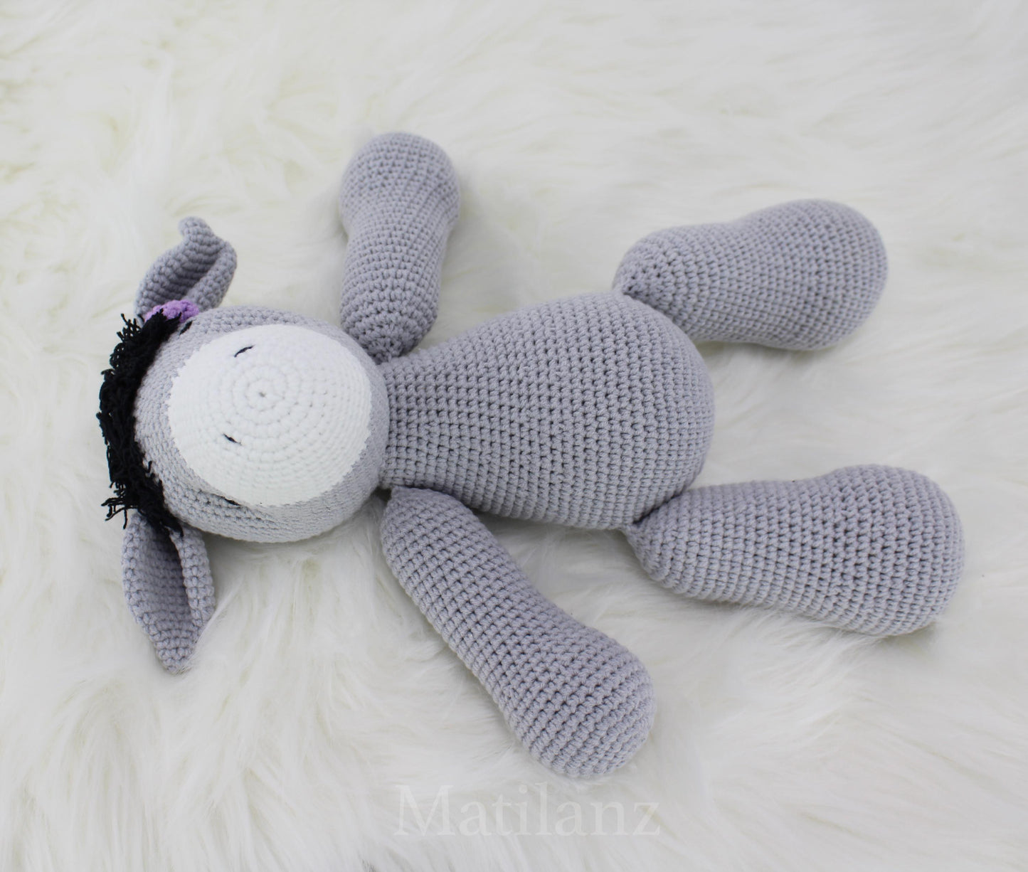 Donkey Crochet Plush