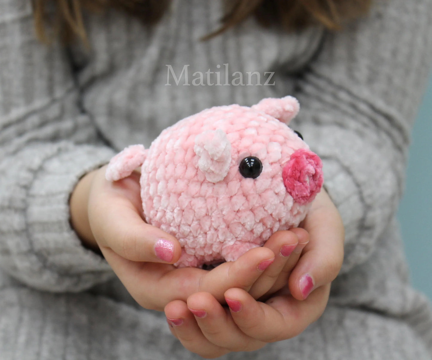 Little Pig Crochet Plush