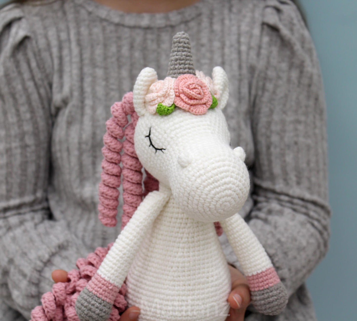 Crochet Unicorn Plush