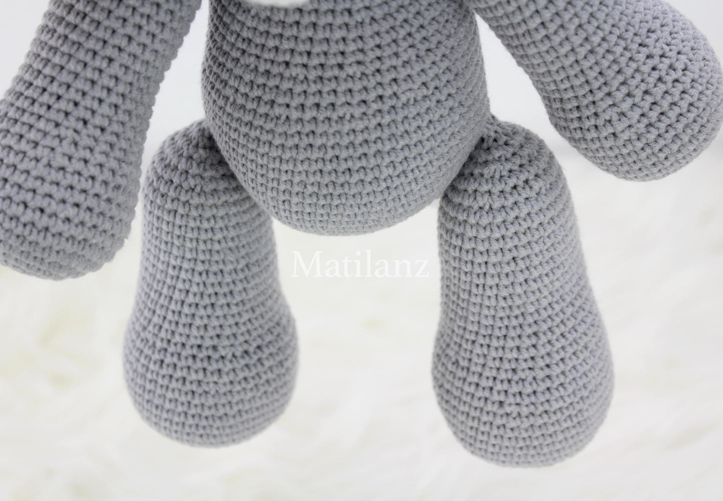 Donkey Crochet Plush