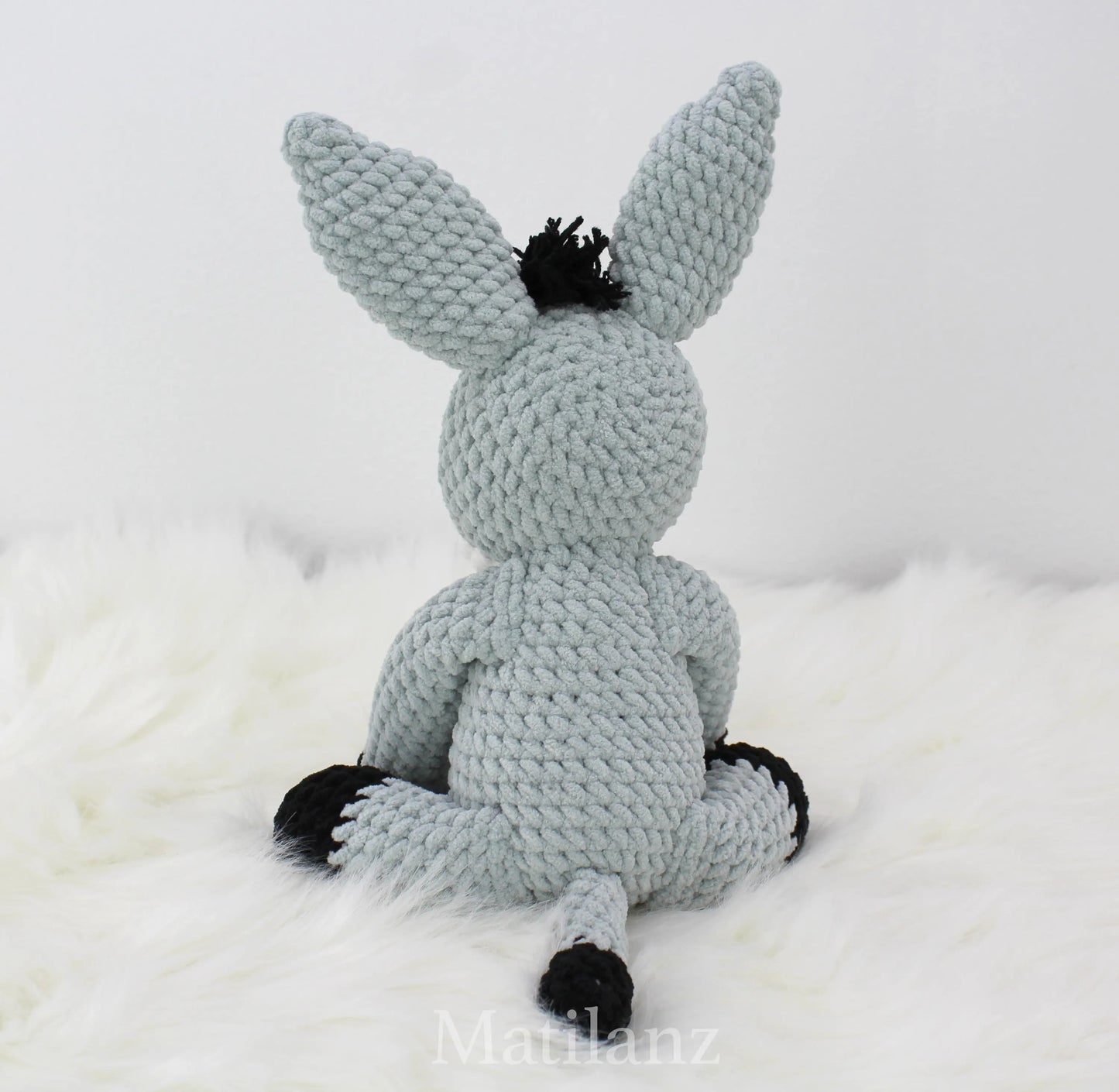 Donkey Crochet Plush
