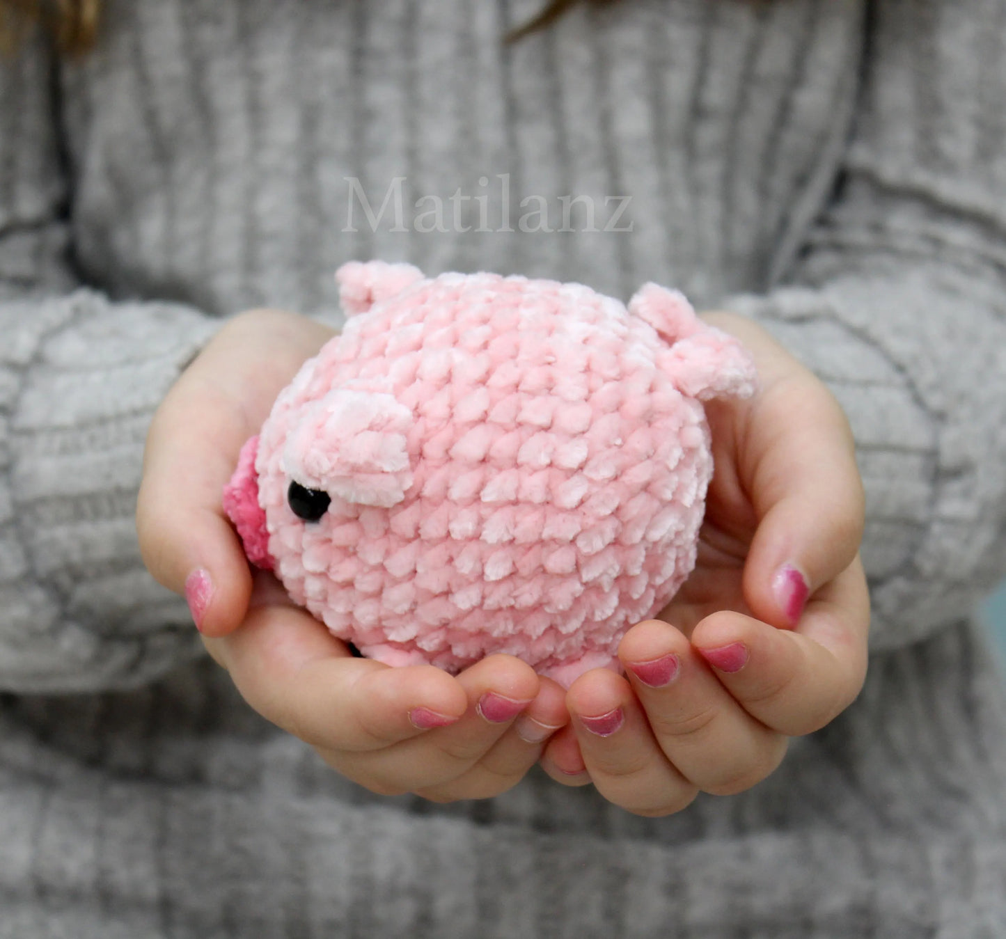 Little Pig Crochet Plush