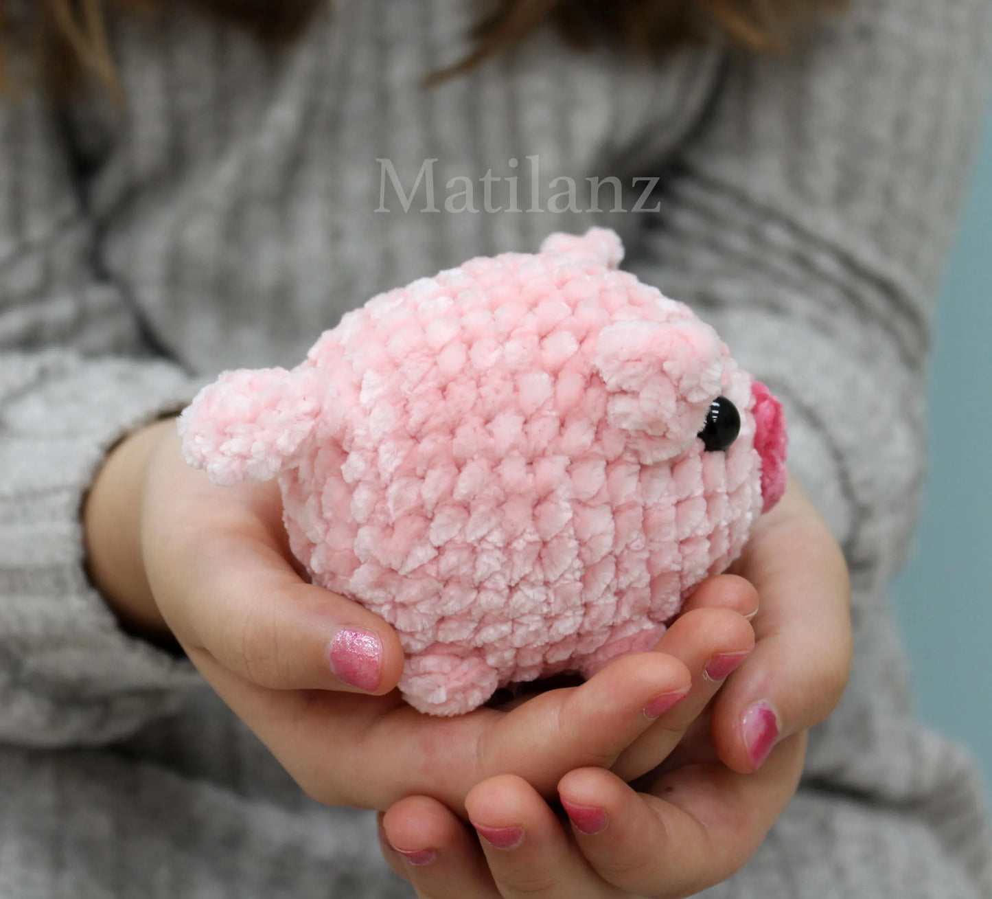 Little Pig Crochet Plush