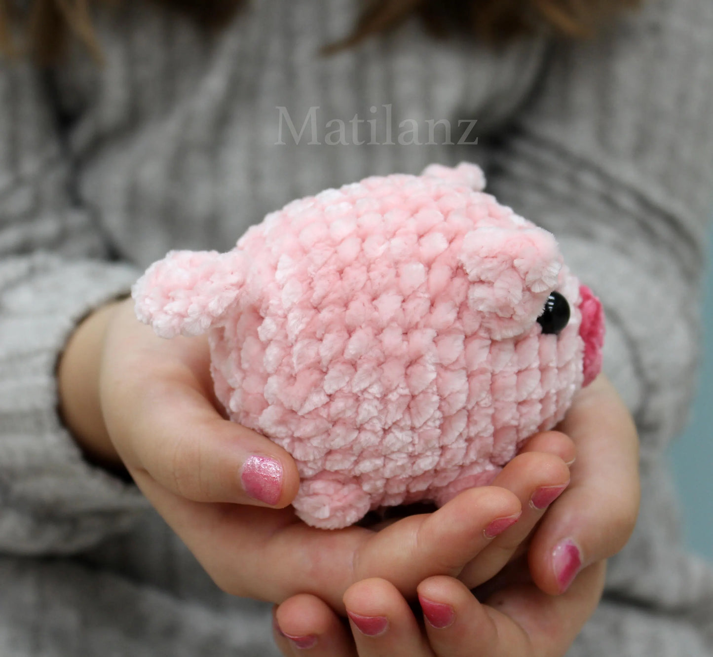 Little Pig Crochet Plush