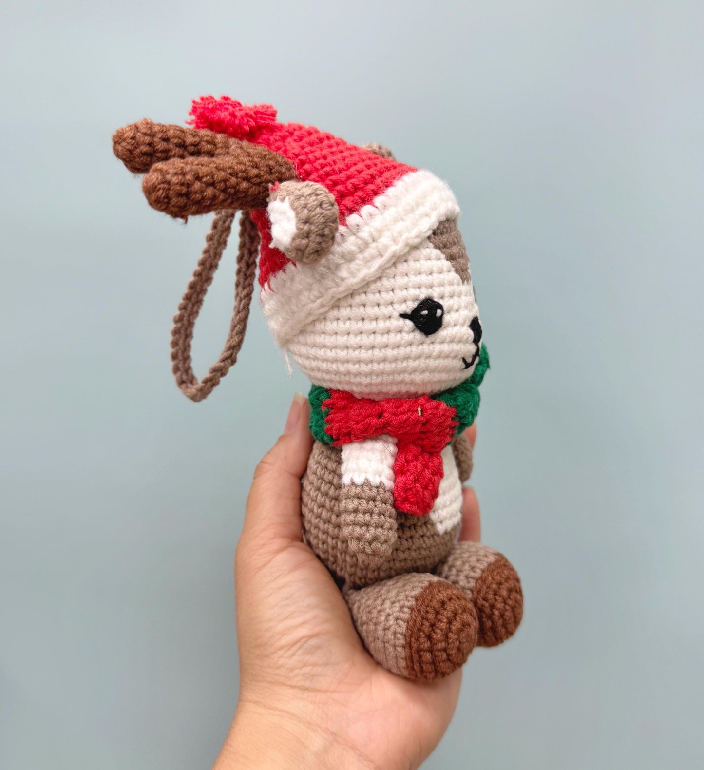 Christmas Crochet Reindeer - Plush Reindeer
