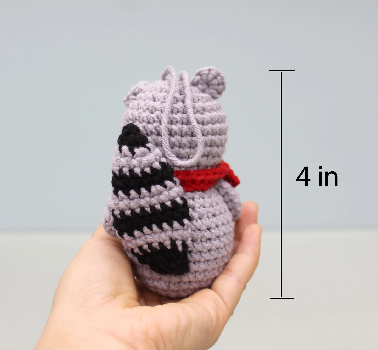 Raccoon Christmas Ornament