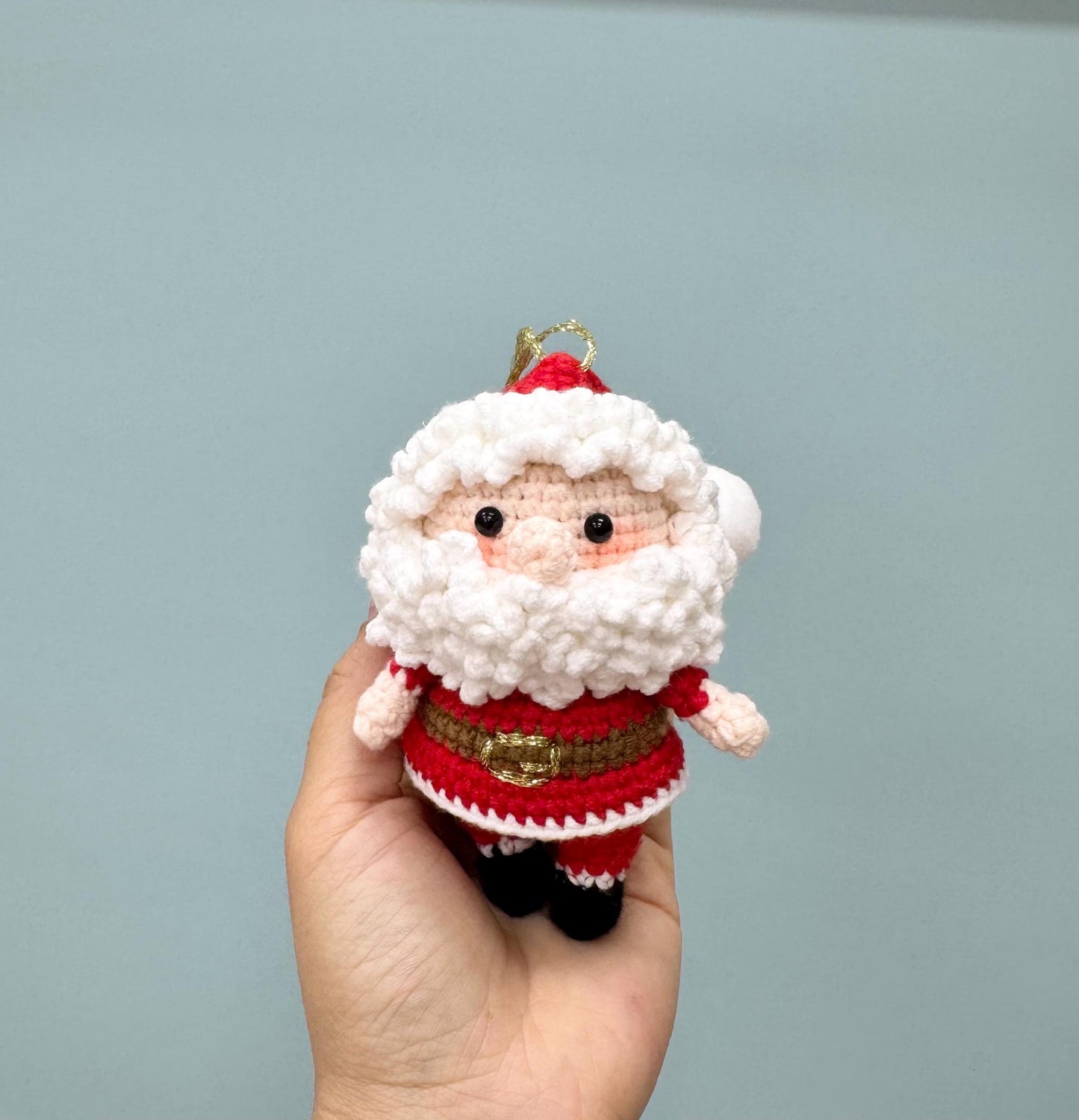 Crochet Santa Clause Ornament