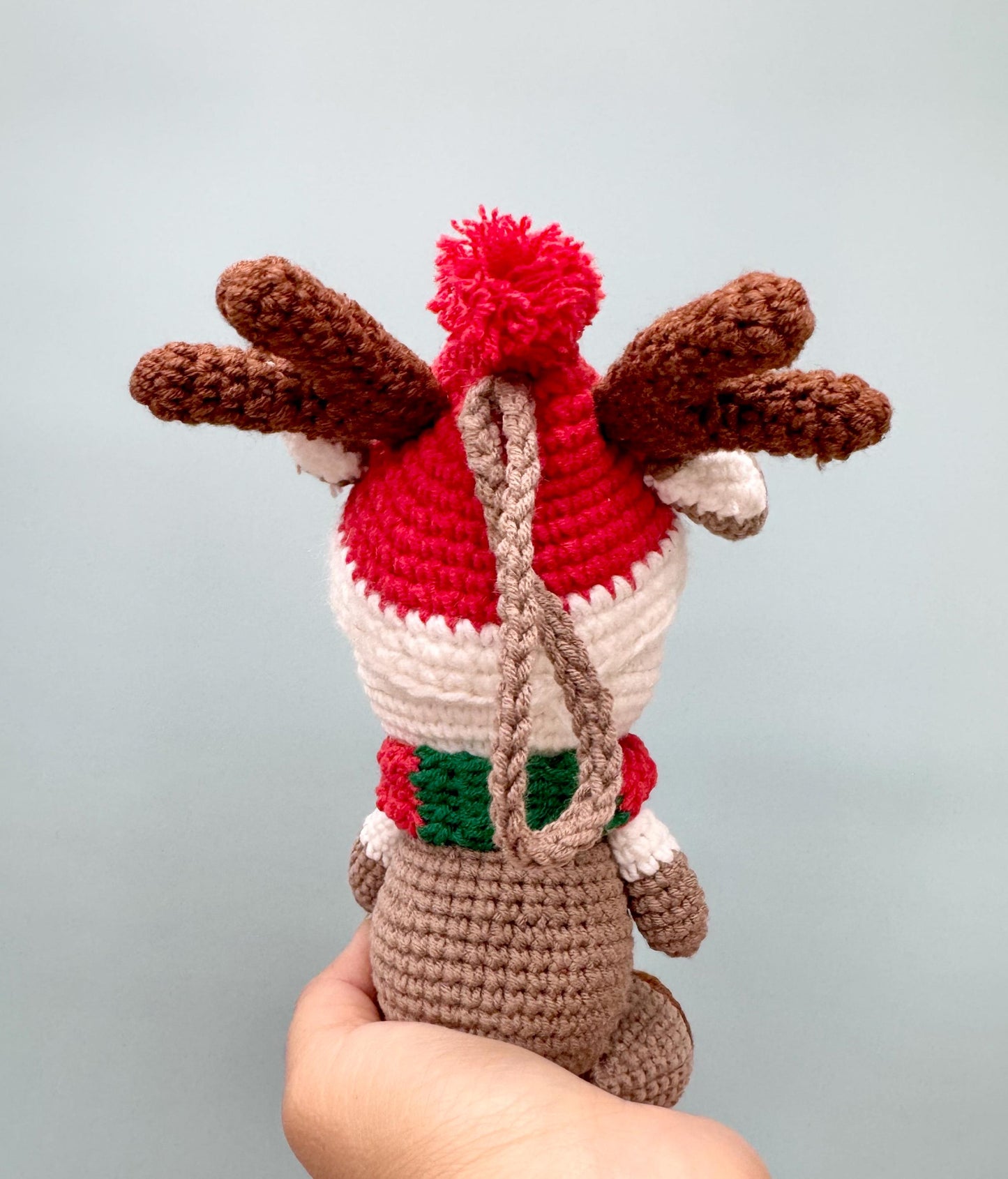 Christmas Crochet Reindeer - Plush Reindeer