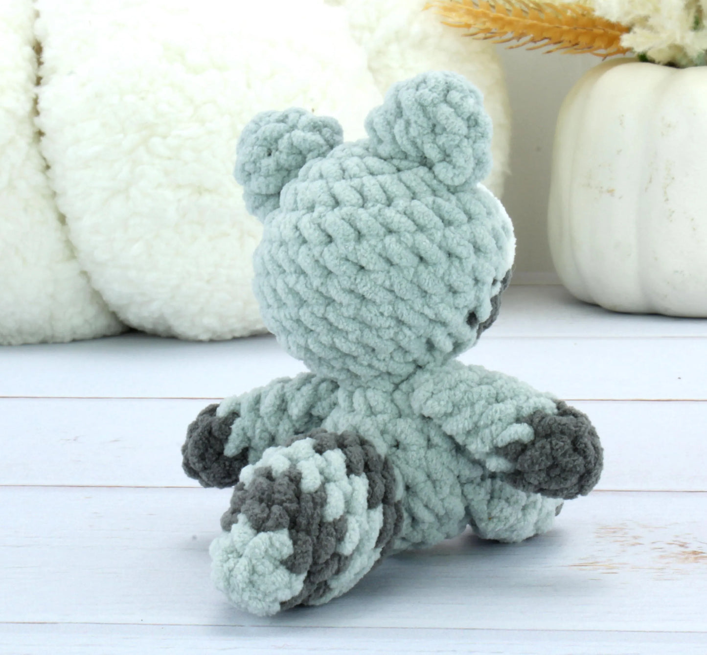 Raccoon Crochet Plush