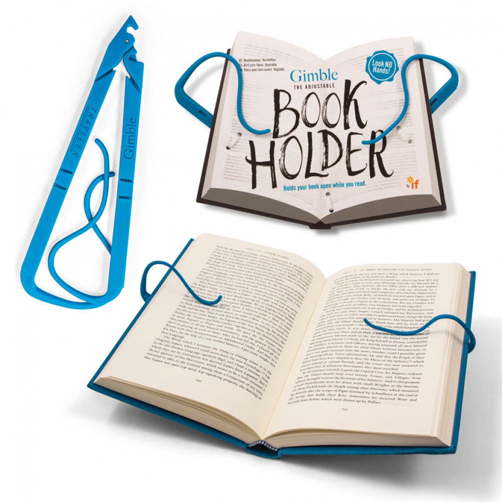 Adjustable Book Holder – Aqua Foldable Design | Unique Gifts, Gifts for Her