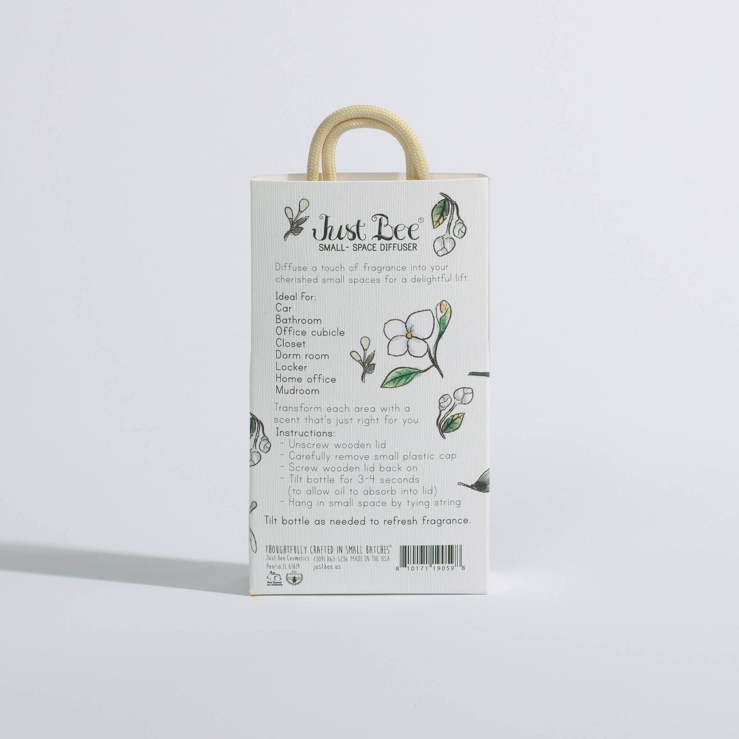 Small-Space Hanging Diffuser – Jasmine & Orange Blossom | Unique Gifts, Gifts for Her