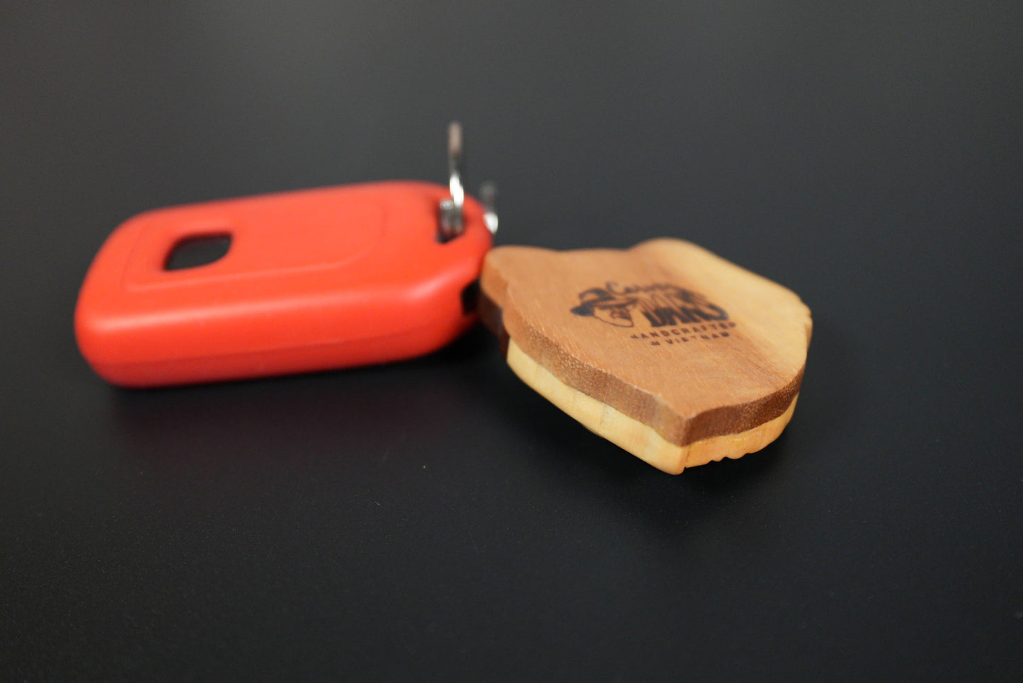 Duck - Hand Carved Keychain