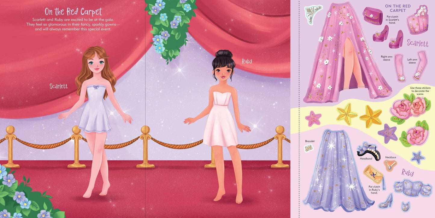 Sticker Doll Dress-Up Book – Fashion Theme | Gifts for Girls, Unique Gifts