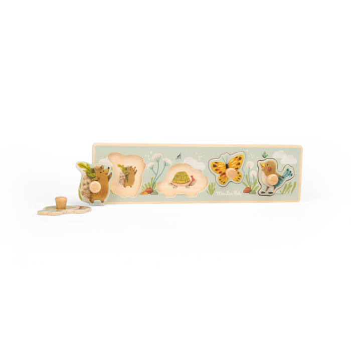 Wooden Animal Puzzle – The Three Little Rabbits