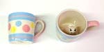 Baby Cup with Peek-a-Boo Kitty – 5 oz Ceramic Mug | Unique Gifts for Kids