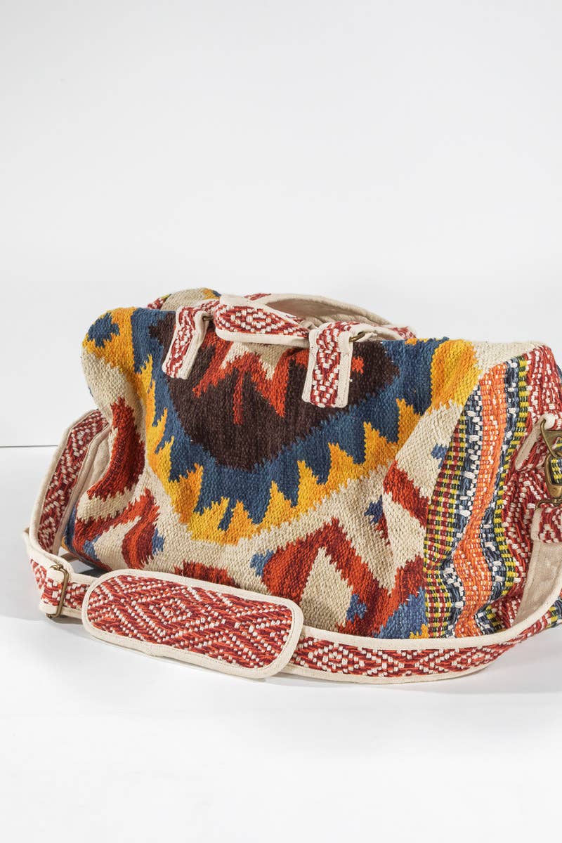 Handmade Neo Weekender Bag – Navajo Inspired