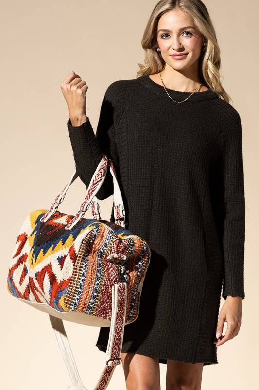 Handmade Neo Weekender Bag – Navajo Inspired