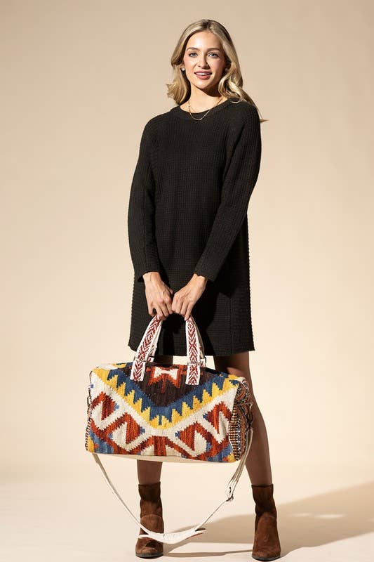 Handmade Neo Weekender Bag – Navajo Inspired