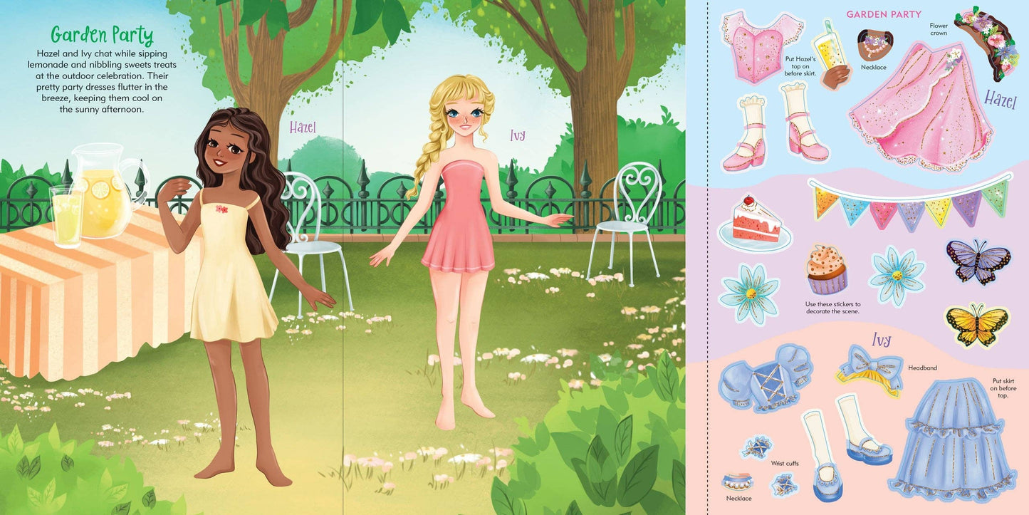 Sticker Doll Dress-Up Book – Fashion Theme | Gifts for Girls, Unique Gifts