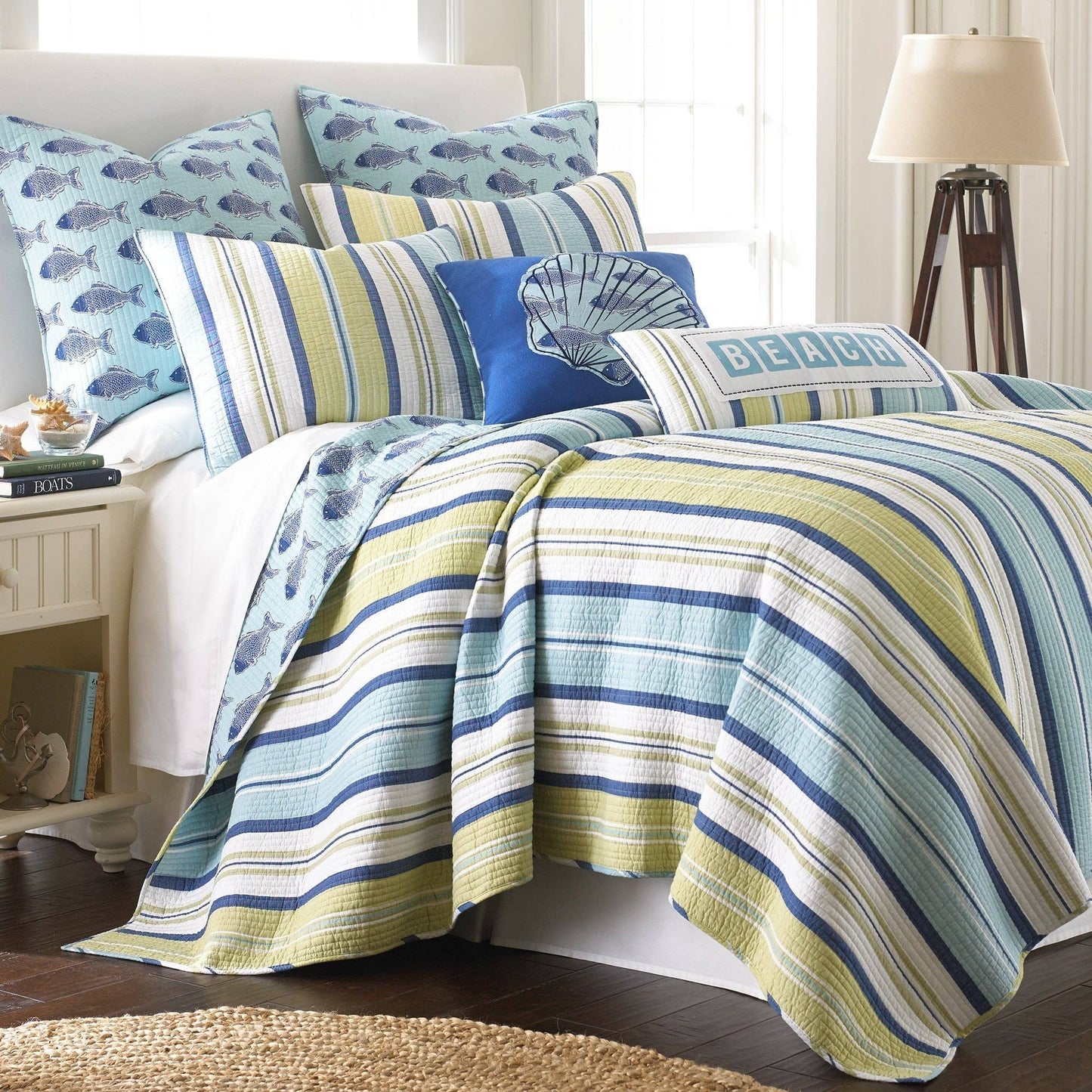 Bayport Beach Pillow – Decorative Accent