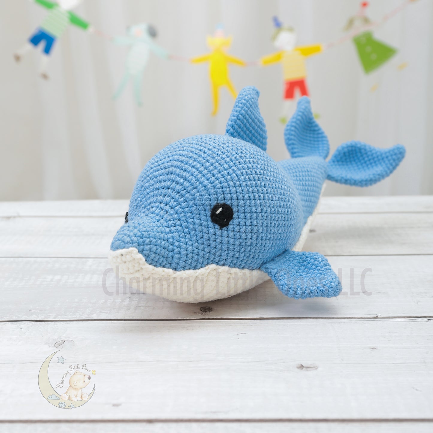 Handmade Crochet Dolphin