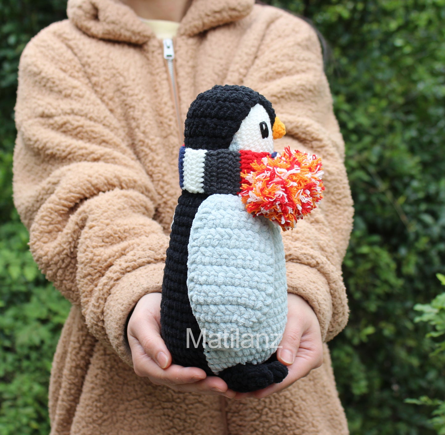 Crochet Penguin - 10''
