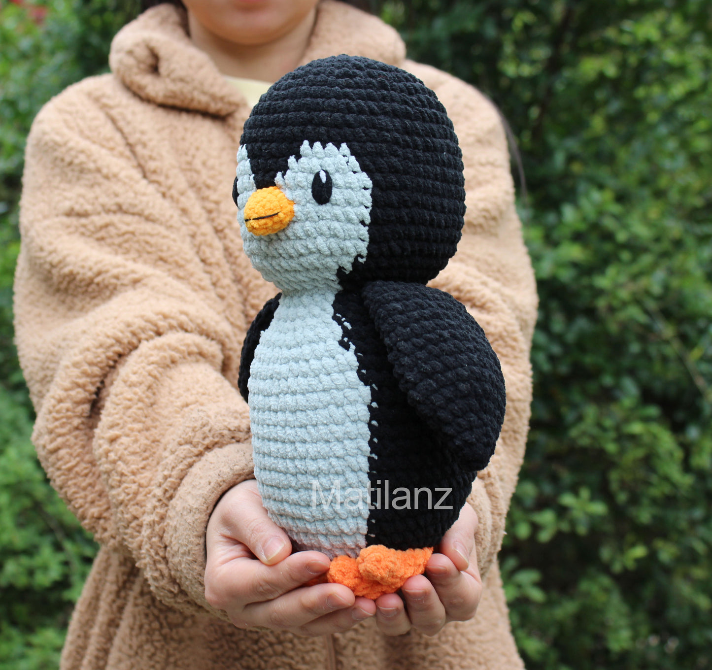 Crochet Penguin - 10''