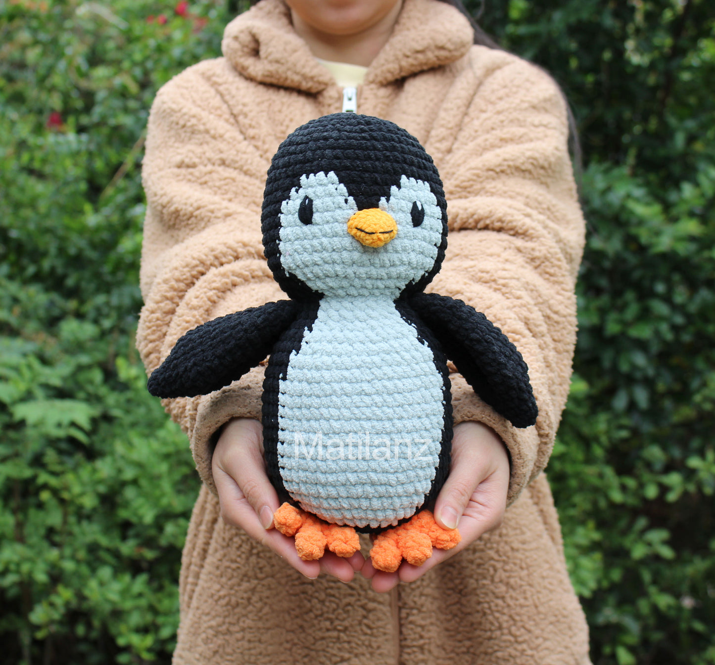 Crochet Penguin - 10''
