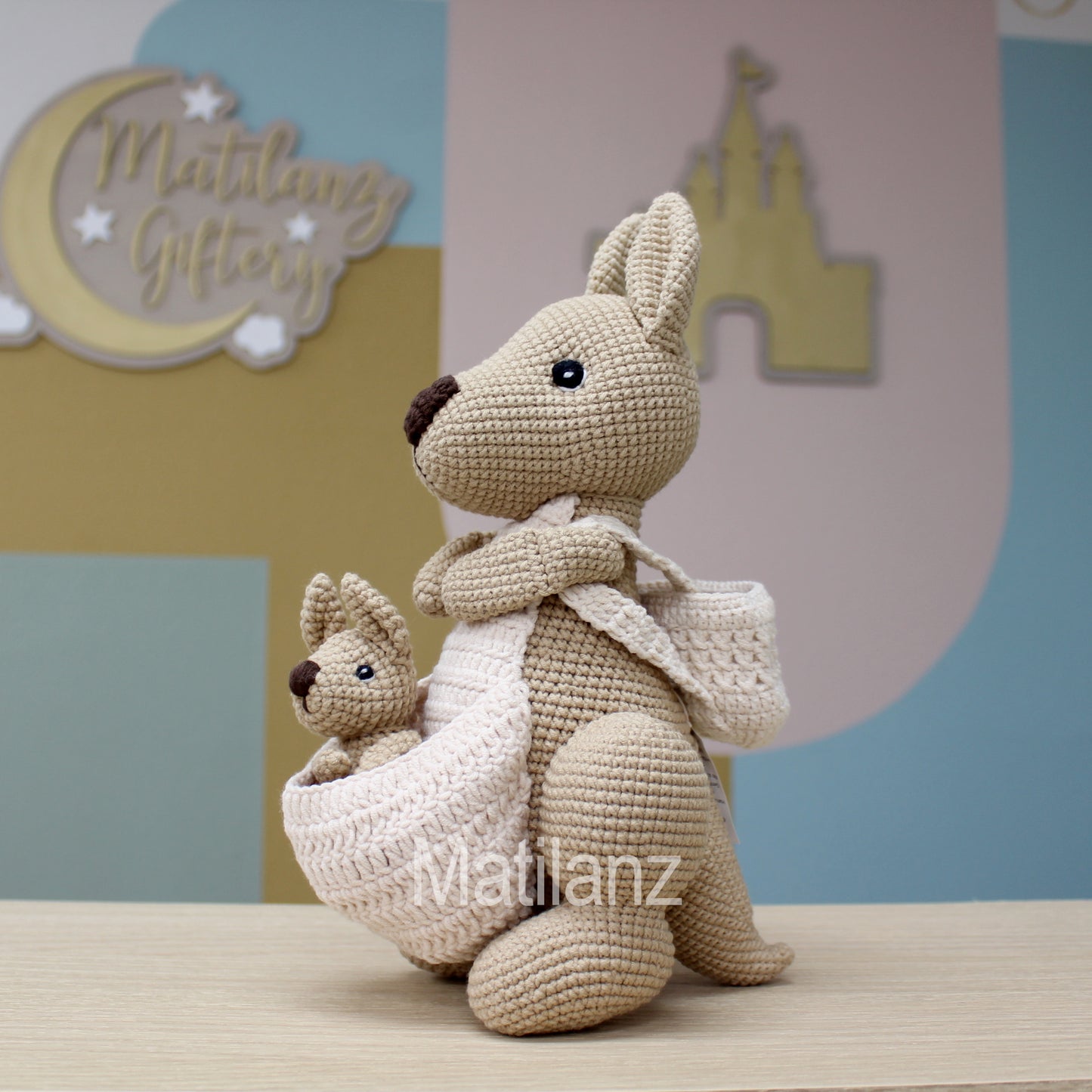 Crochet Kangaroo Set