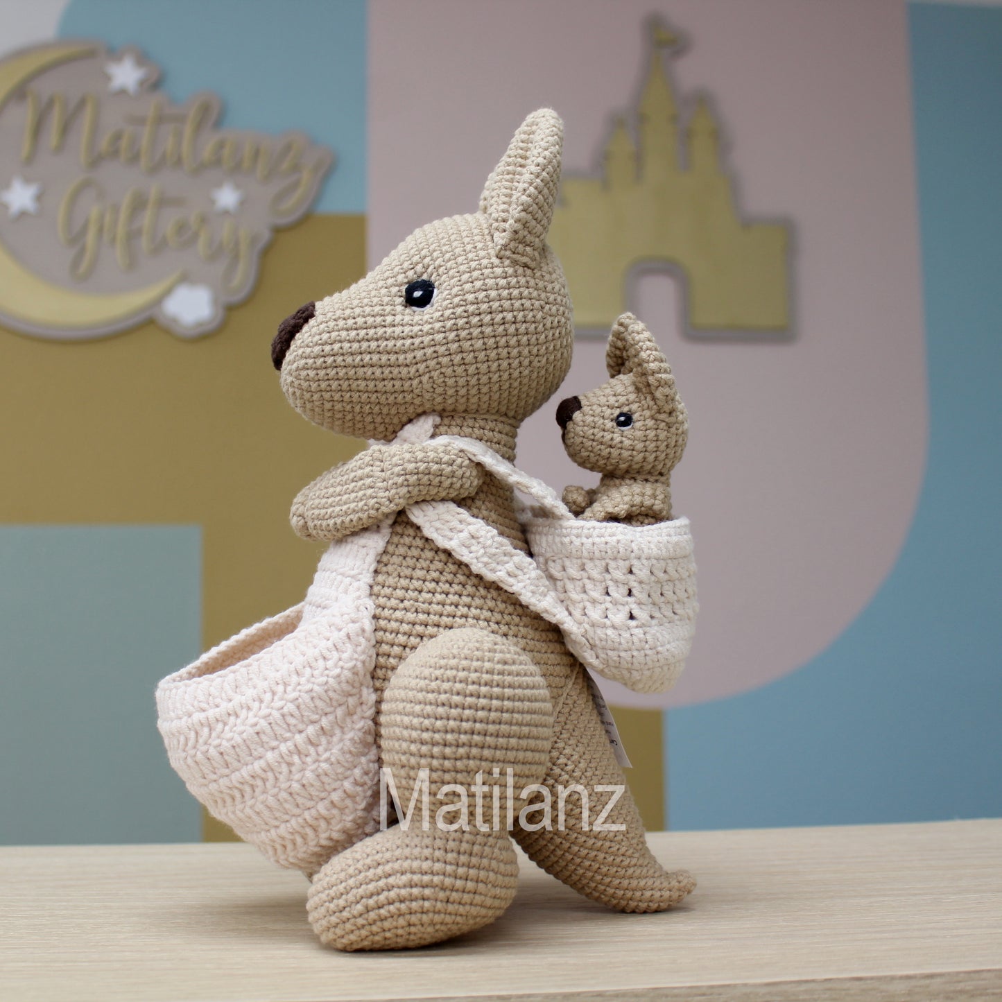 Crochet Kangaroo Set