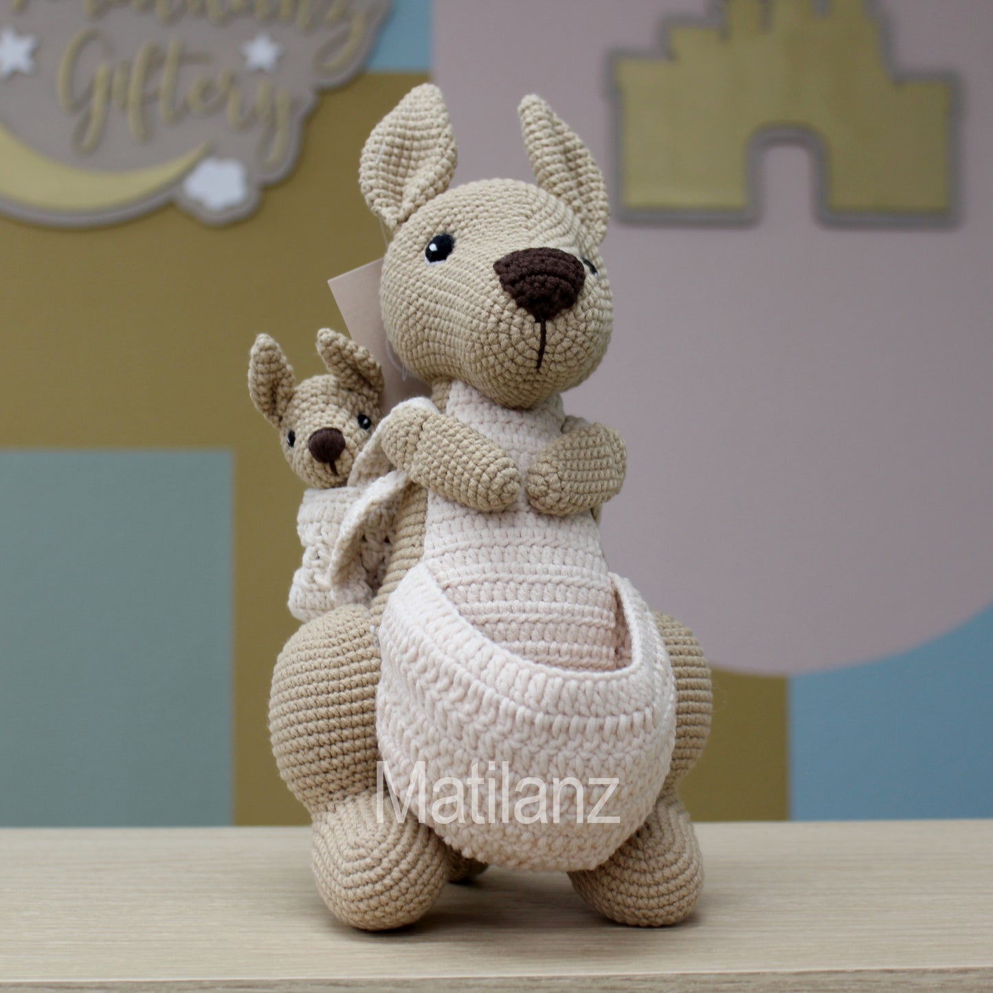 Crochet Kangaroo Set