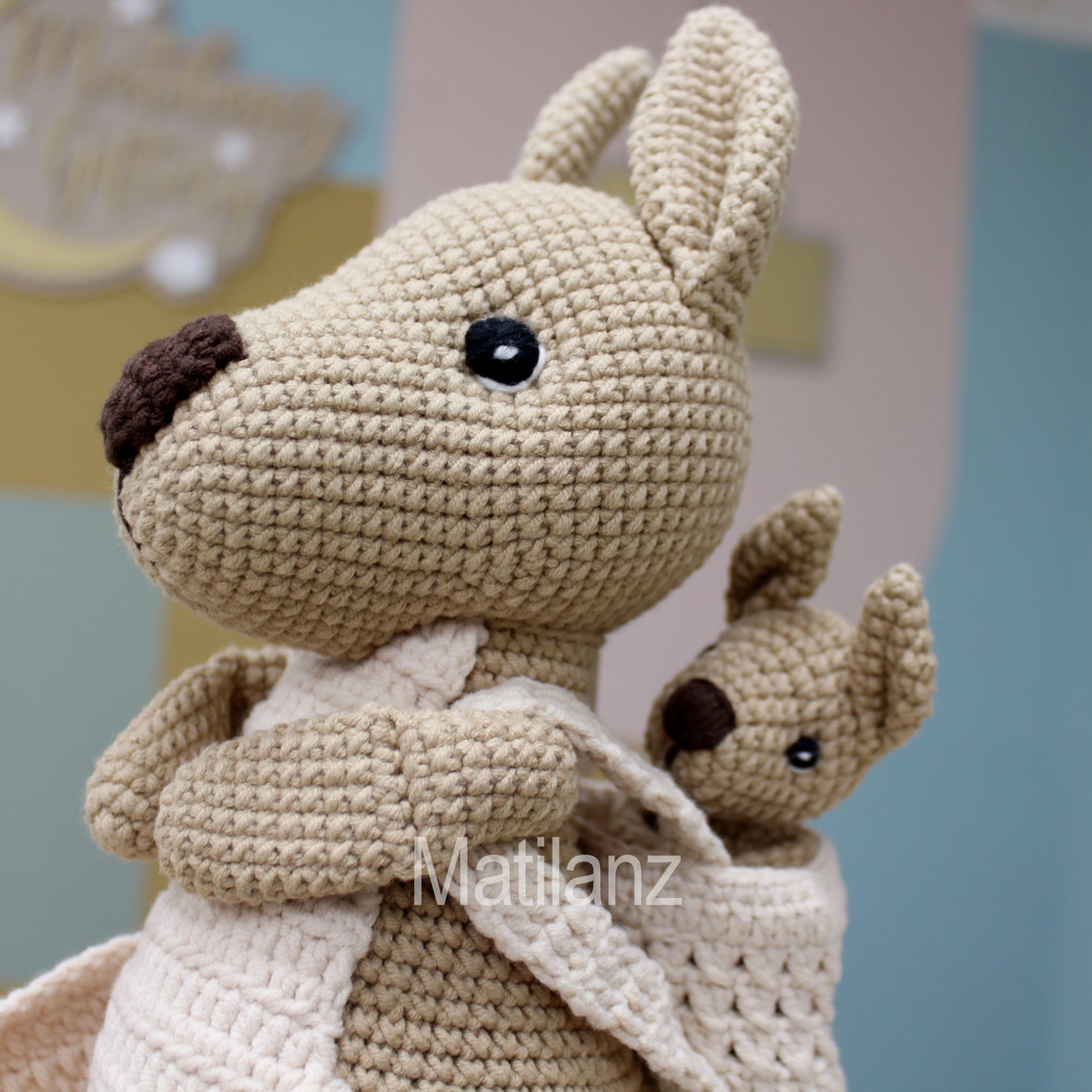 Crochet Kangaroo Set