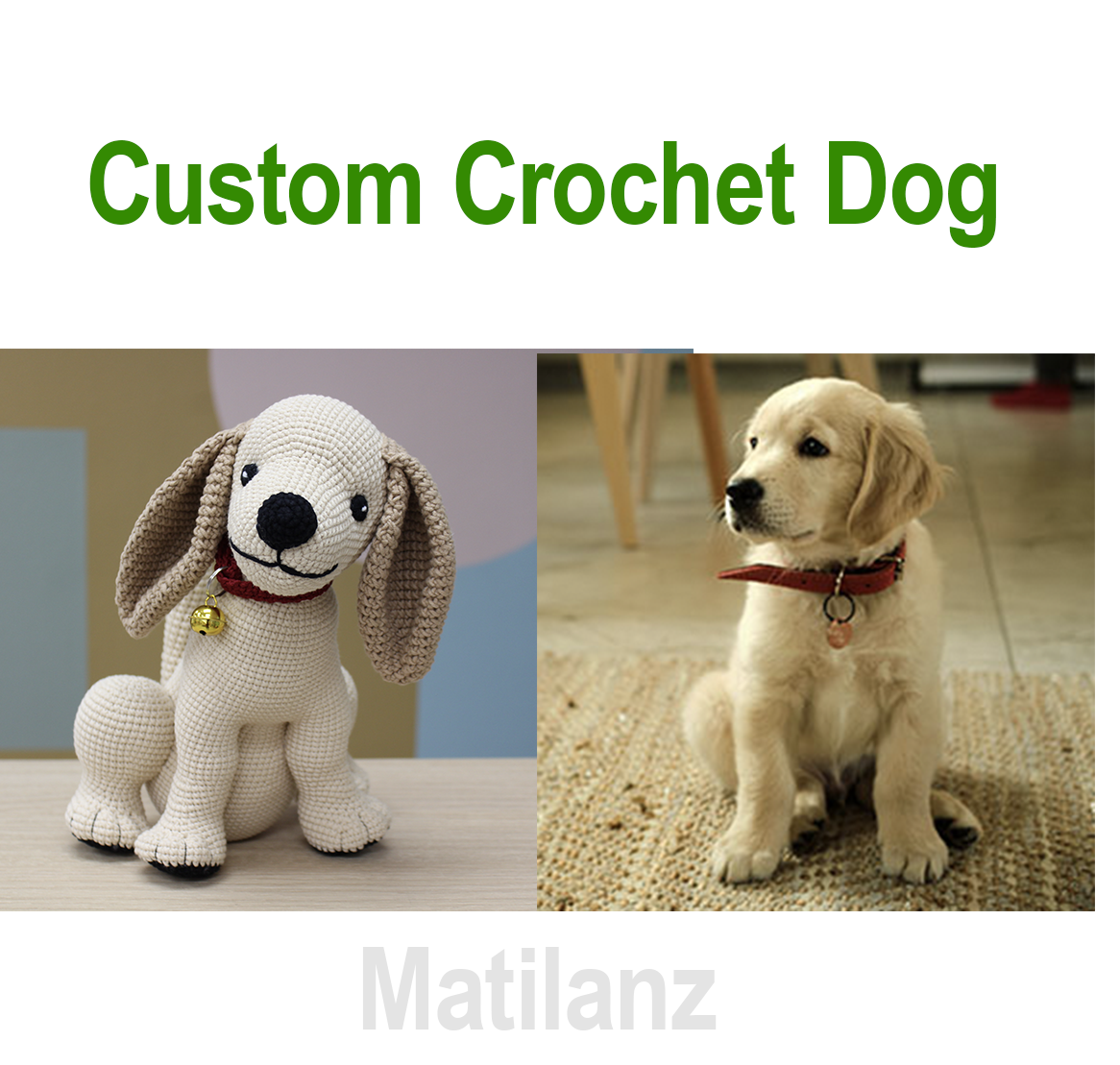 Custom Crochet Doll & Plush – Mini Me Doll - Personalized Amigurumi Plush - 8'' and 10''