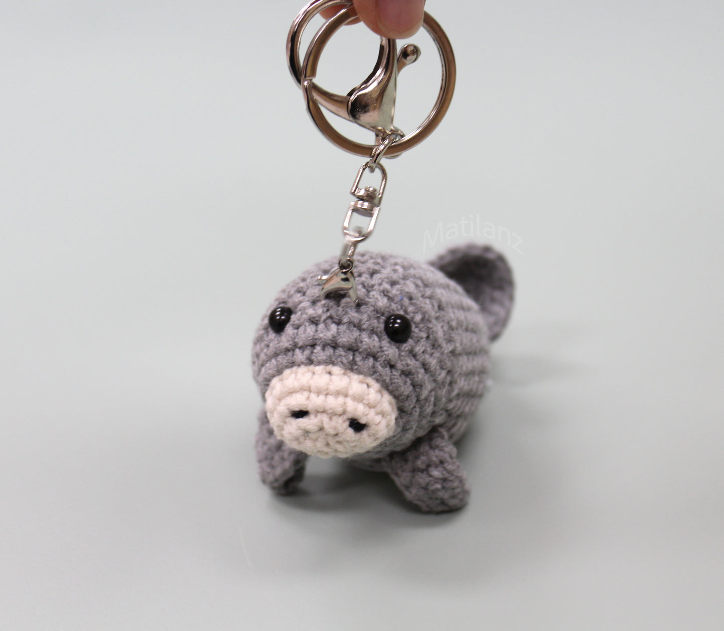 Handmade Crochet Manatee Plush