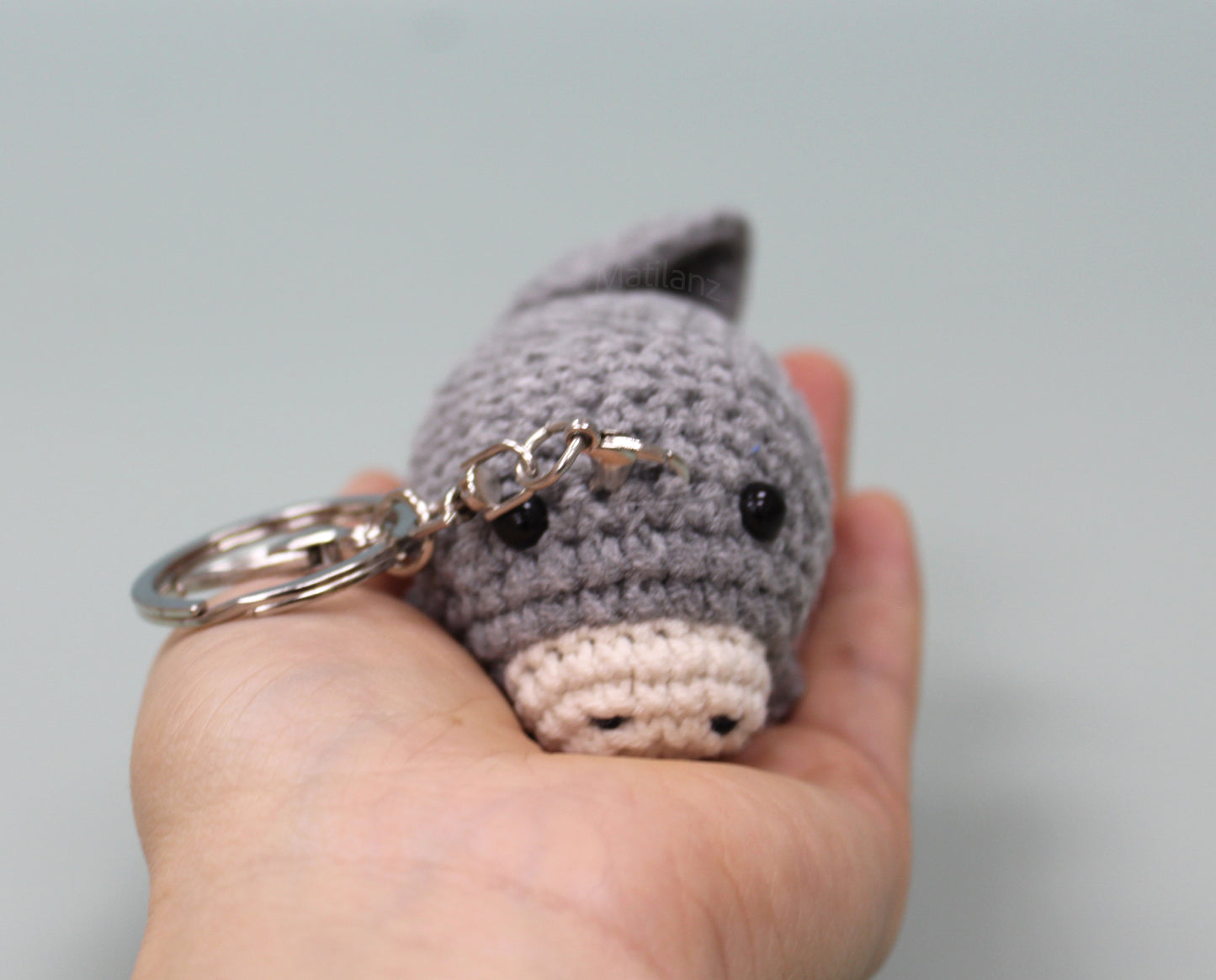 Handmade Crochet Manatee Plush