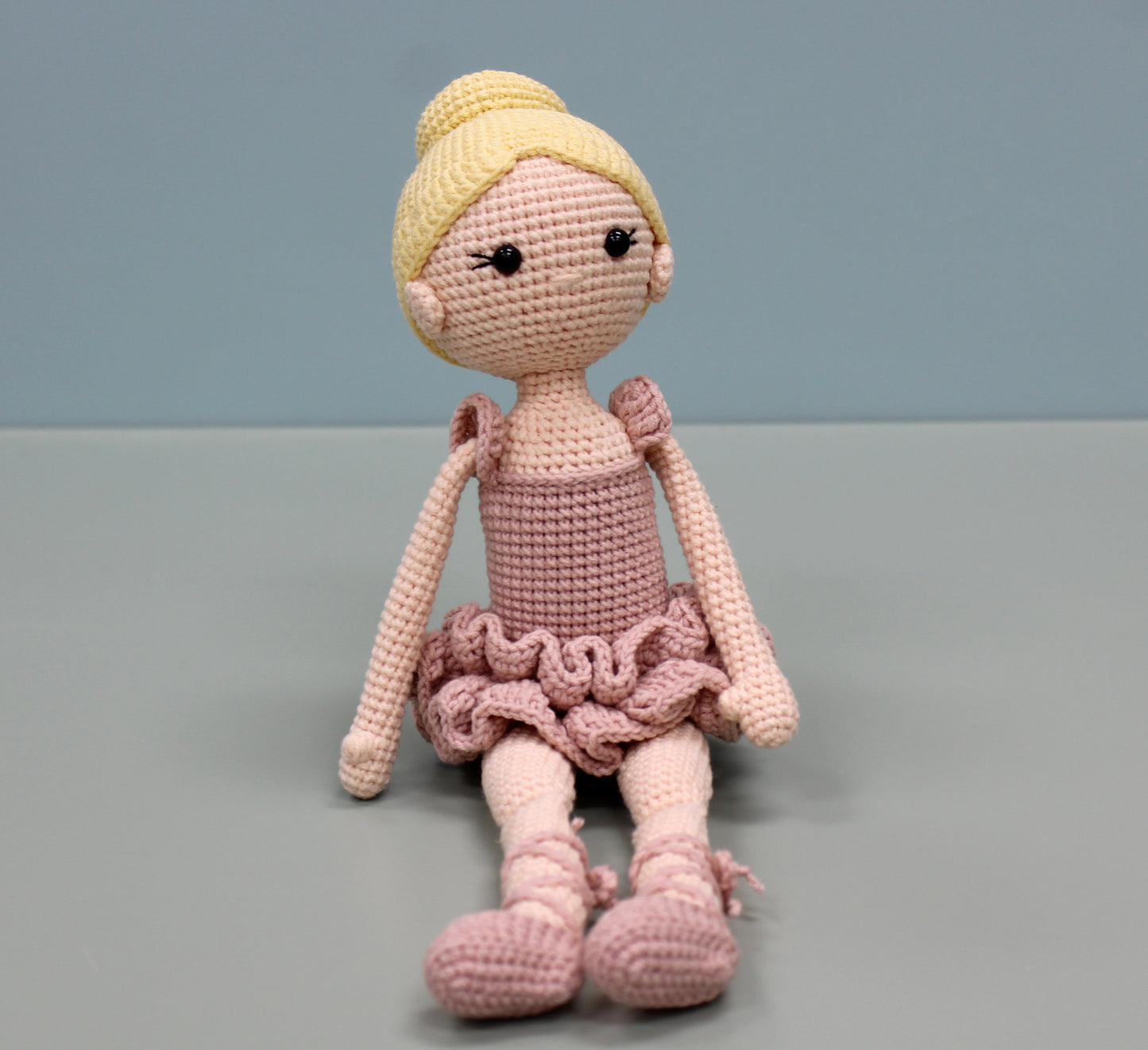 Ballerina Doll: Handmade Crochet Amigurumi Plush