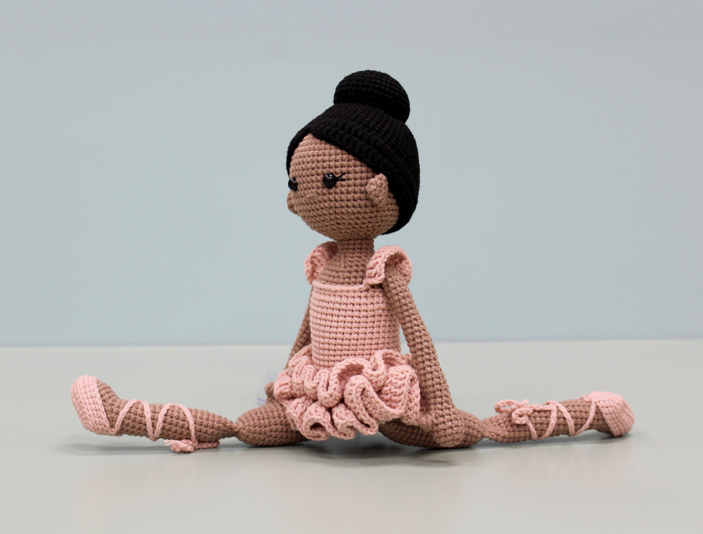 Ballerina Doll: Handmade Crochet Amigurumi Plush